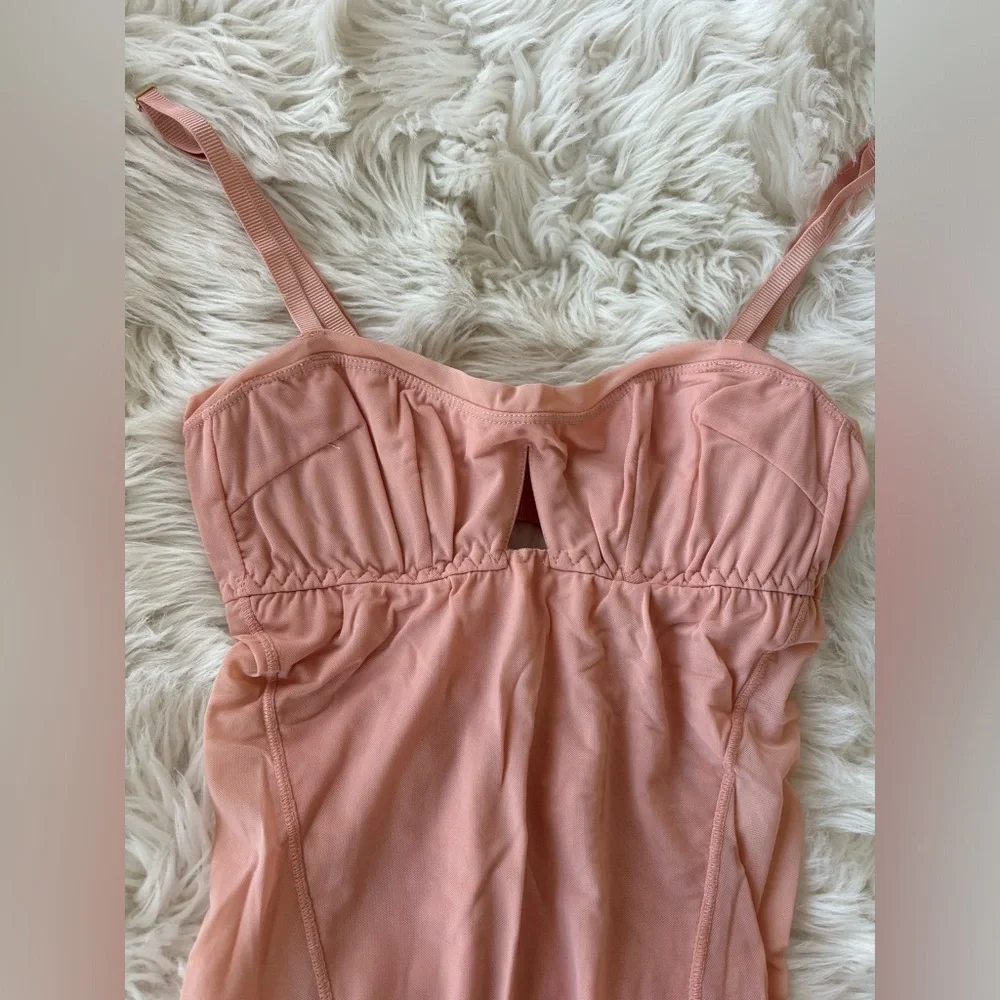 We Are HAH Under‎ the Wire Bodysuit in Copper Rose